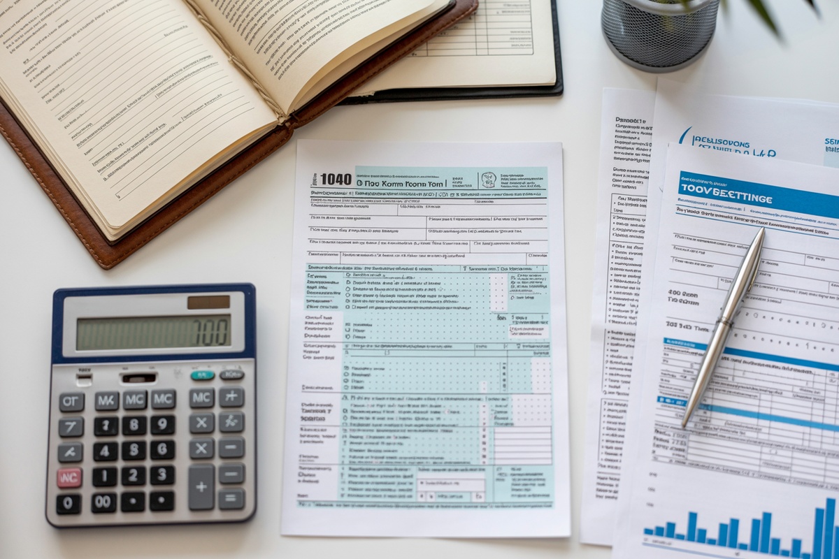 U.S. Personal Tax Return background